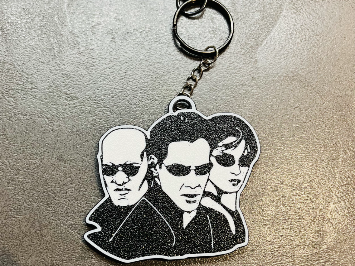 The Matrix keychain