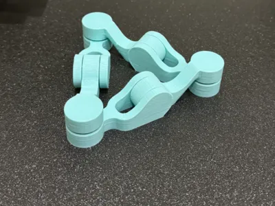 Print-in-Place Kaleidocycle