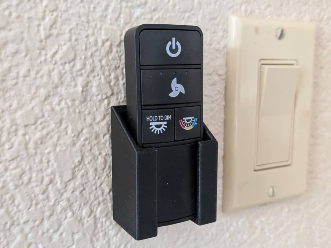 Ceiling fan remote control wall mount 