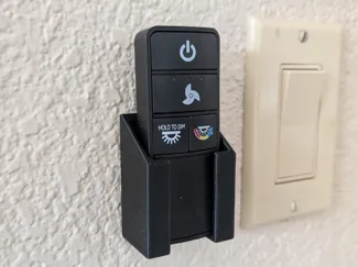 Ceiling fan remote control wall mount 