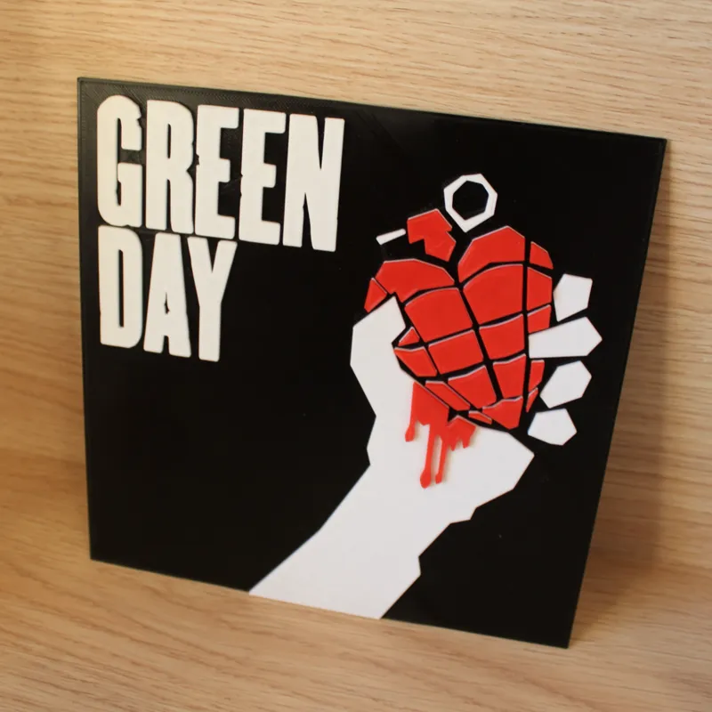 Green Day - American Idiot Album Art