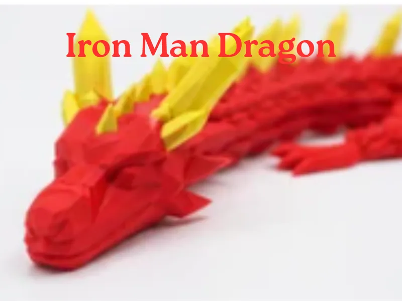 Articulated Iron Man Dragon