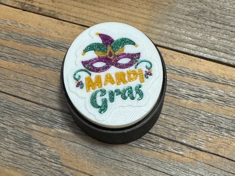 Clickers - Mardi Gras - Mask