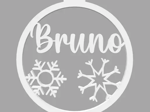 Bola Navideña Bruno