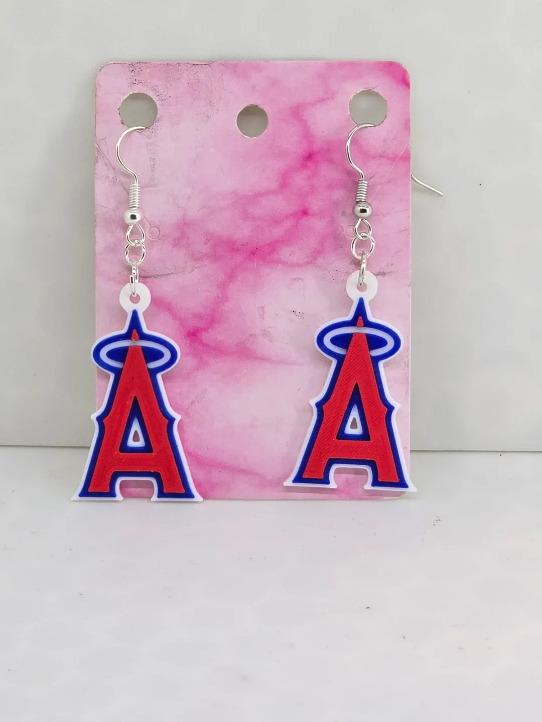 LA Angels Earrings view 2
