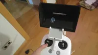 Pare-soleil pour smartphone sur télécommande DJI Phantom 3 — photo 1