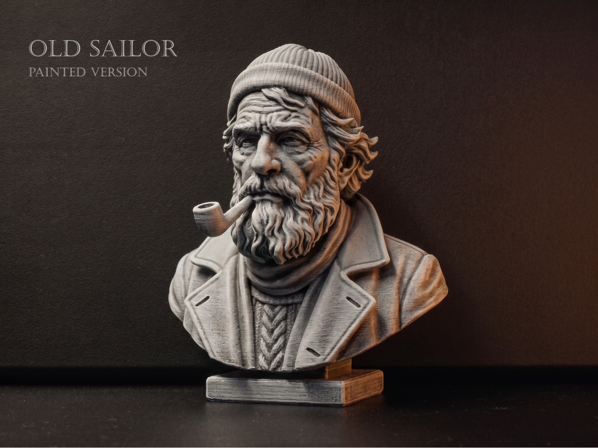 The Old Sailor - Detailed Character Bust