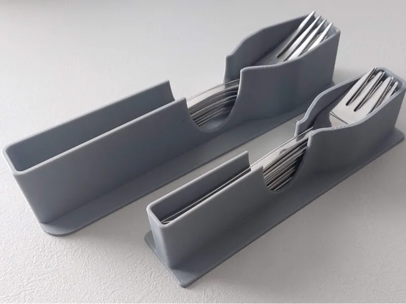 Fork organizer - two sizes + spoon