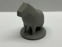 Figurine miniature de capybara — photo 2