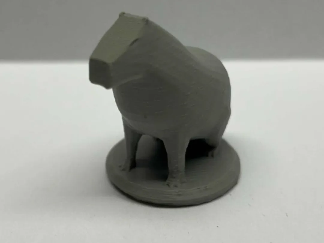 Figurine miniature de capybara