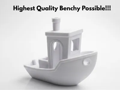 Highest Quality Benchy Possible 0.2mm nozzle