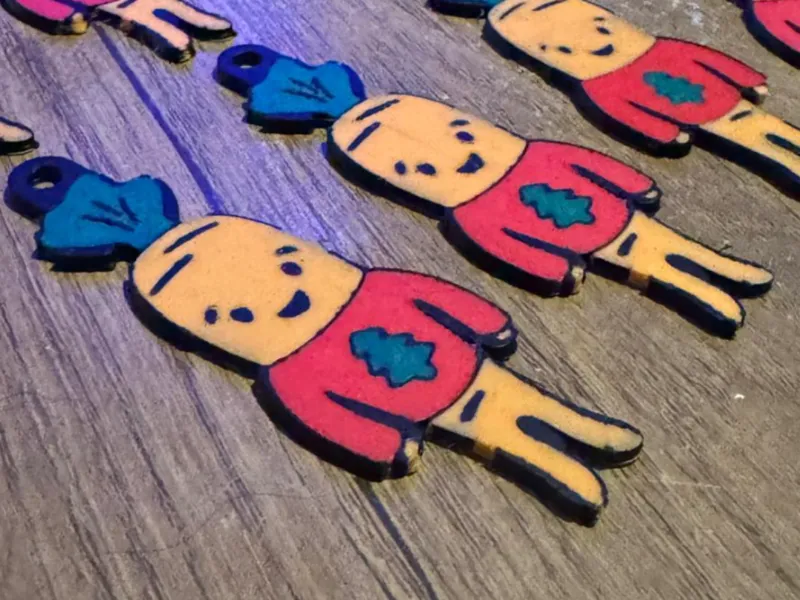 Kevin the Carrot keychain