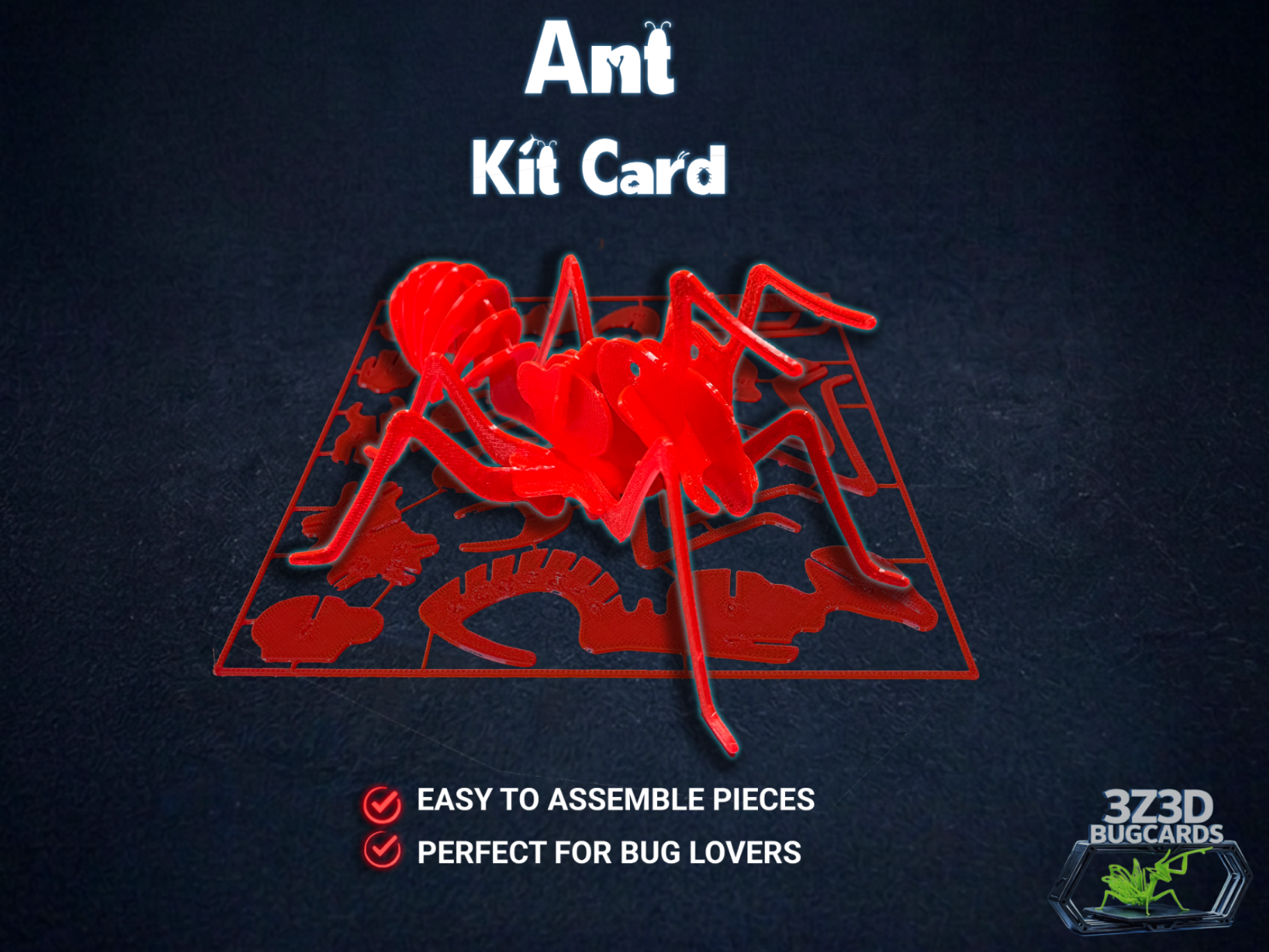 Ant Bug Kit Card - BugCards