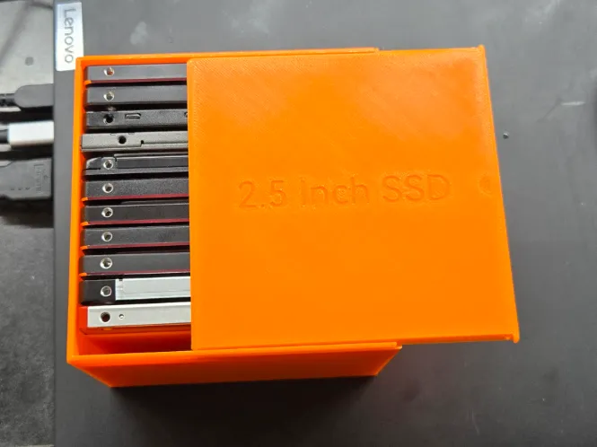 2.5 Inch SSD Storage Rack (12-Slot Organizer)