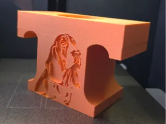 Tennessee T Pen Holder with Smokey and Champ Years