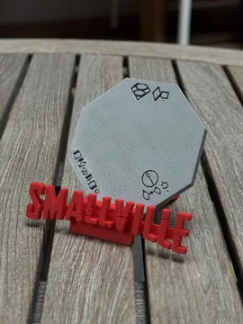 Soporte: Smallville Kryptonian Key – Replica with Stand — vista de referencia 4