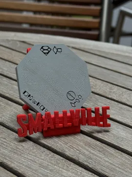 Soporte: Smallville Kryptonian Key – Replica with Stand — vista de referencia 5