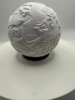 Globe photophore Le Grinch contre le Père Noël — photo 4