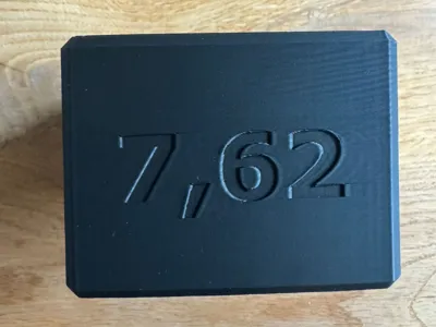 7.62 x 39 sliding ammunition box