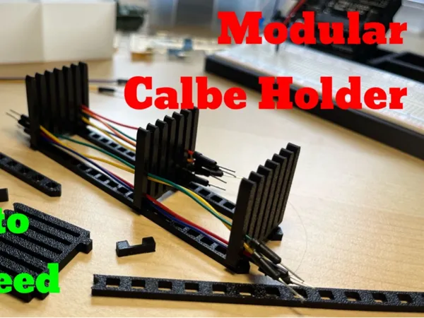 Support modulaire de câbles pour Arduino