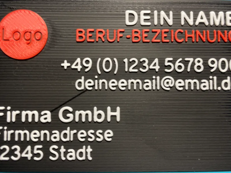 0.4 Düse: Kleinster druckbarer Text in Perfektion