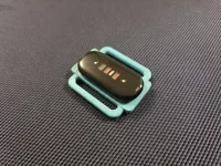 Vertical Orientation, 25mm Fixed Buckle
