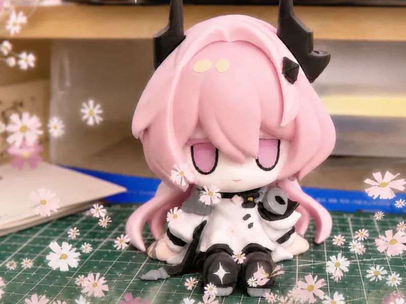 明日方舟 特蕾西娅(魔王)Q版白模
