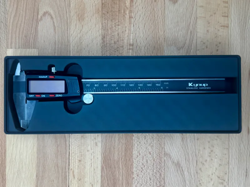Kynup Calipers 150mm/6inch Gridfinity bin 6x2x5