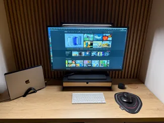 Designer Dual Laptop Stand