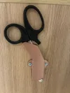 Wall mount with screw holes
