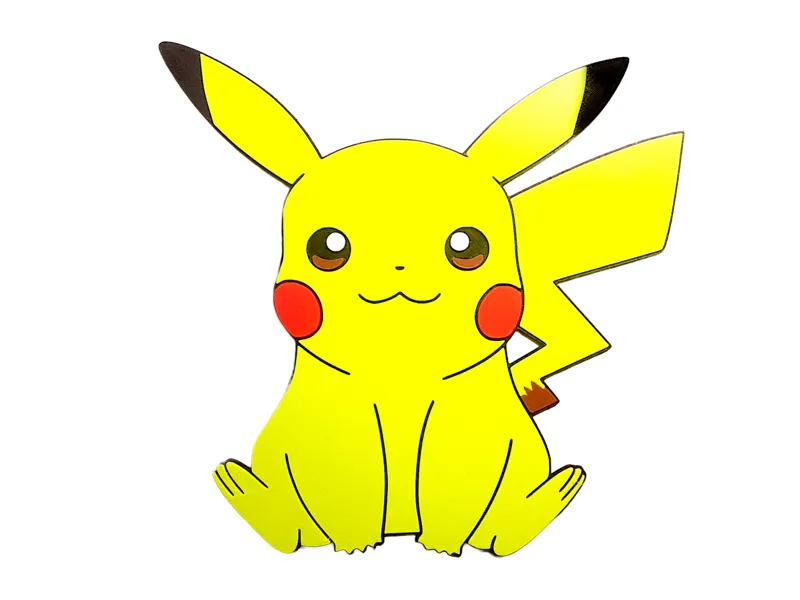 Pikachu Pokemon 2D Wall Art Gaming Decor