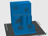 0.15mm layer, 2 walls, 10% infill