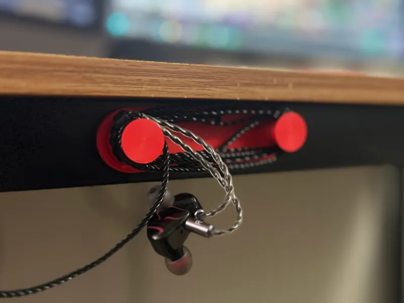 Magnetic Earbud/IEM Holder for Desk