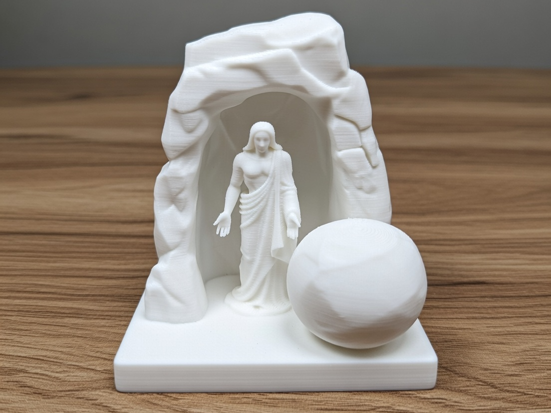 Empty Tomb of Jesus Christ Sculpture