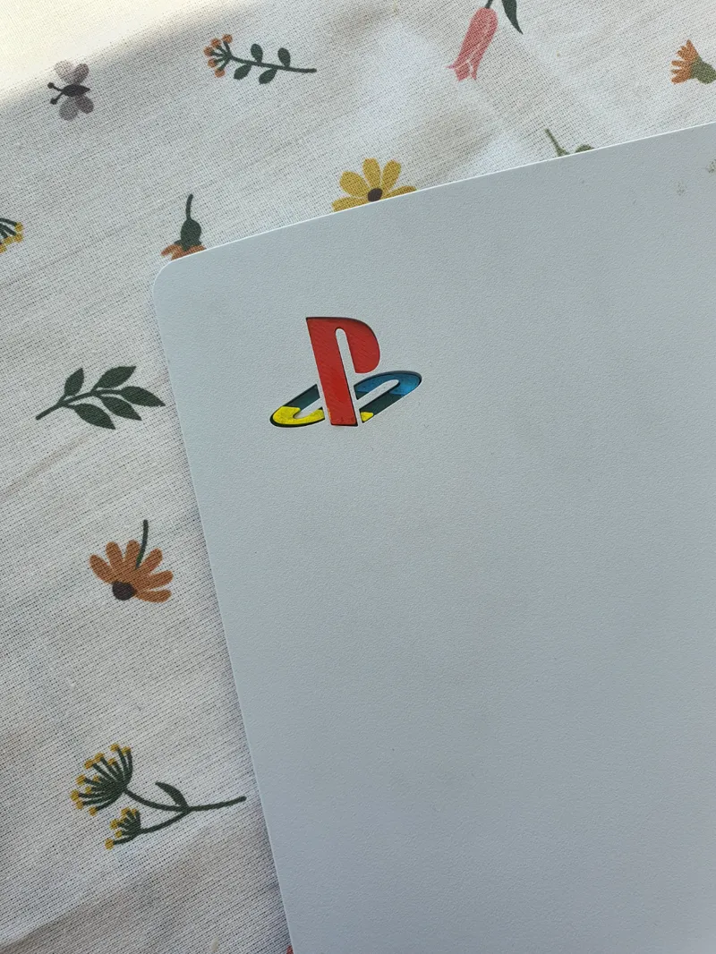 Playstation 5 retro logo insert (4 colors)