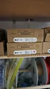 tray for storing refill- / spool boxes