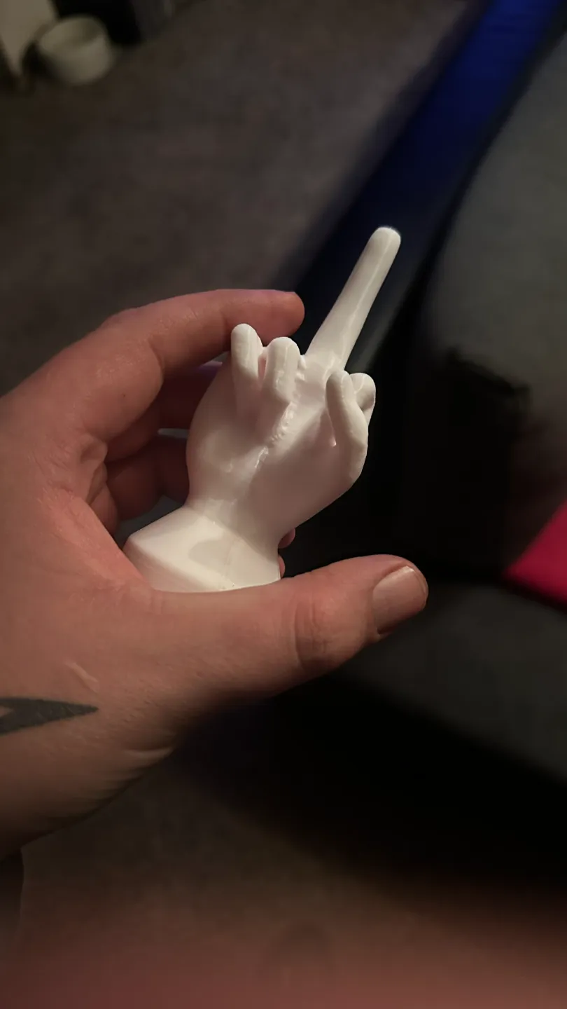 LED Tealight Candle Holder Fuck You by Der Jeniche - MakerWorld