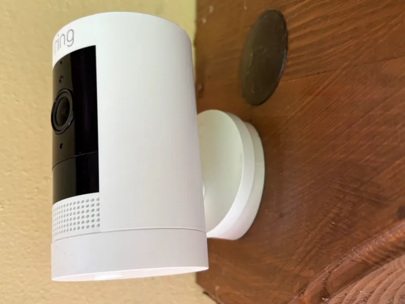 Interfaccia supporto Ring stick up cam 15°