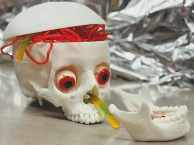 A comically correct spooky bowl