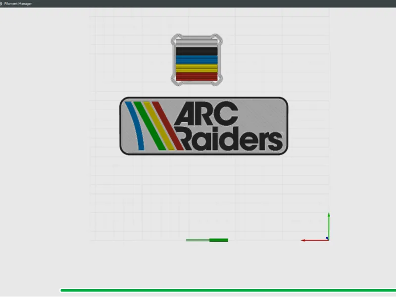 ARC Raiders Lightbox Multicolor – 3D Printed Sign