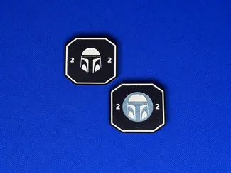 Star Wars Unlimited Mandalorian Two Sided Token