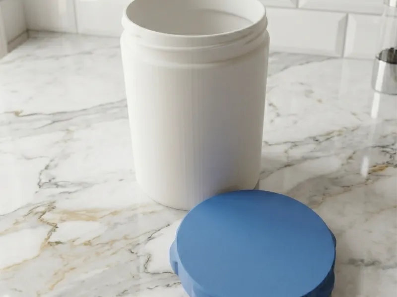 Container with a cap / Box with a cap