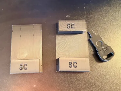 Yubikey 5C NFC dual and single holder Card-insert