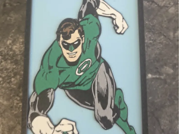 The Green Lantern ( Hal Jordan ) Comic Corner