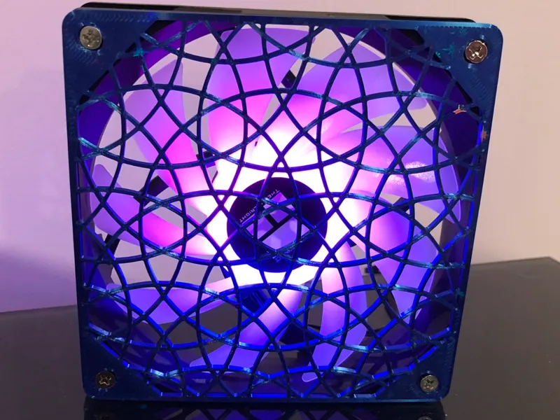 120mm Circles Fan Grill