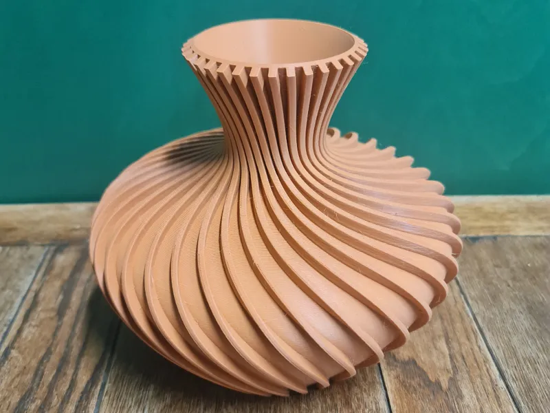 Zebra Vase