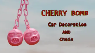 Tyler the Creator CHERRY BOMB: Car Decor / Chain