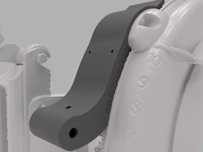 Concept2 PM5 mounting bracket