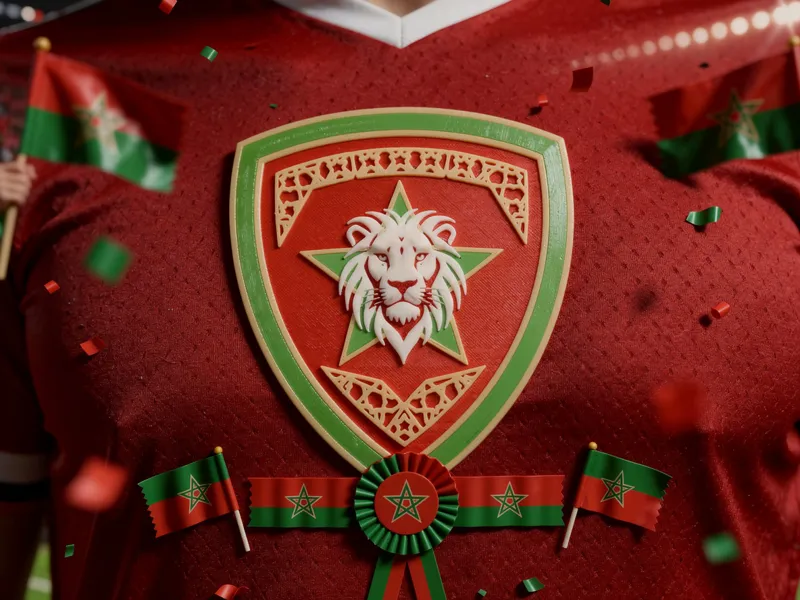 Écusson/Badge Maroc - Worldcup FIFA 2026