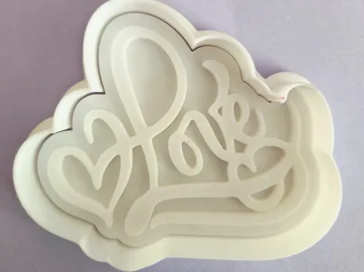 Love Cookie Cutter & Stamp